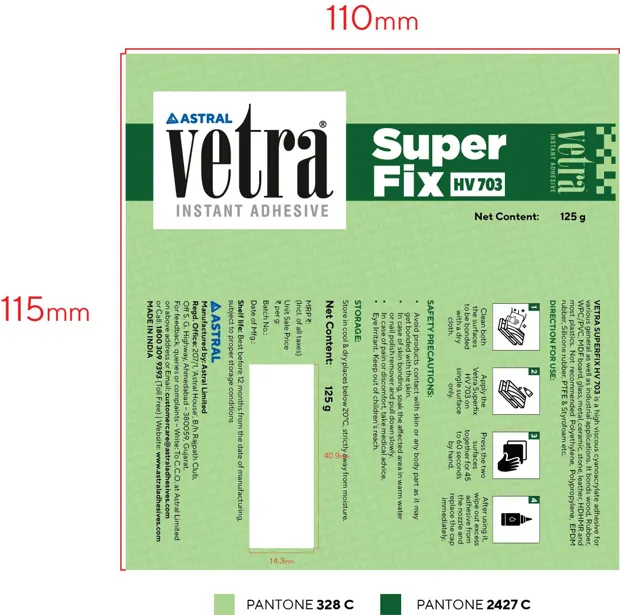 Vetra Superfix, 125 g