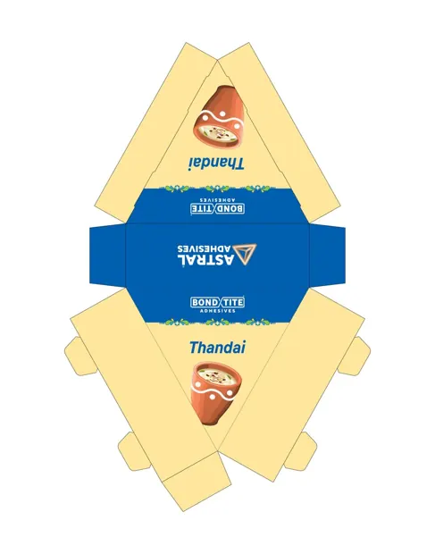 Holi kit: thandai box