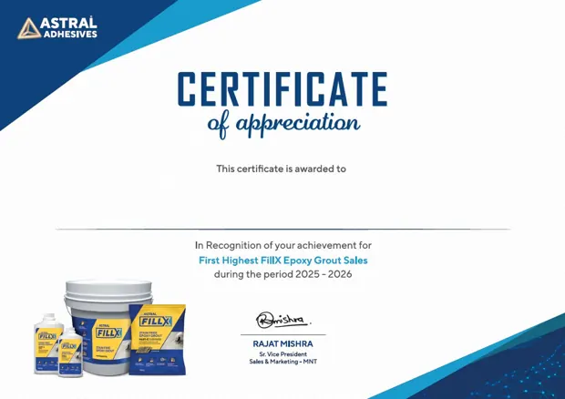 Dealer certificate